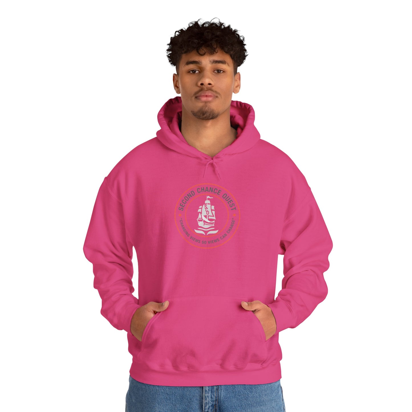 Second Chance Quest Logo Unisex Hooded Sweatshirt
