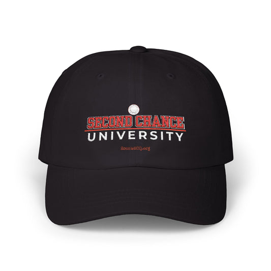 Second Chance University Cap - Black