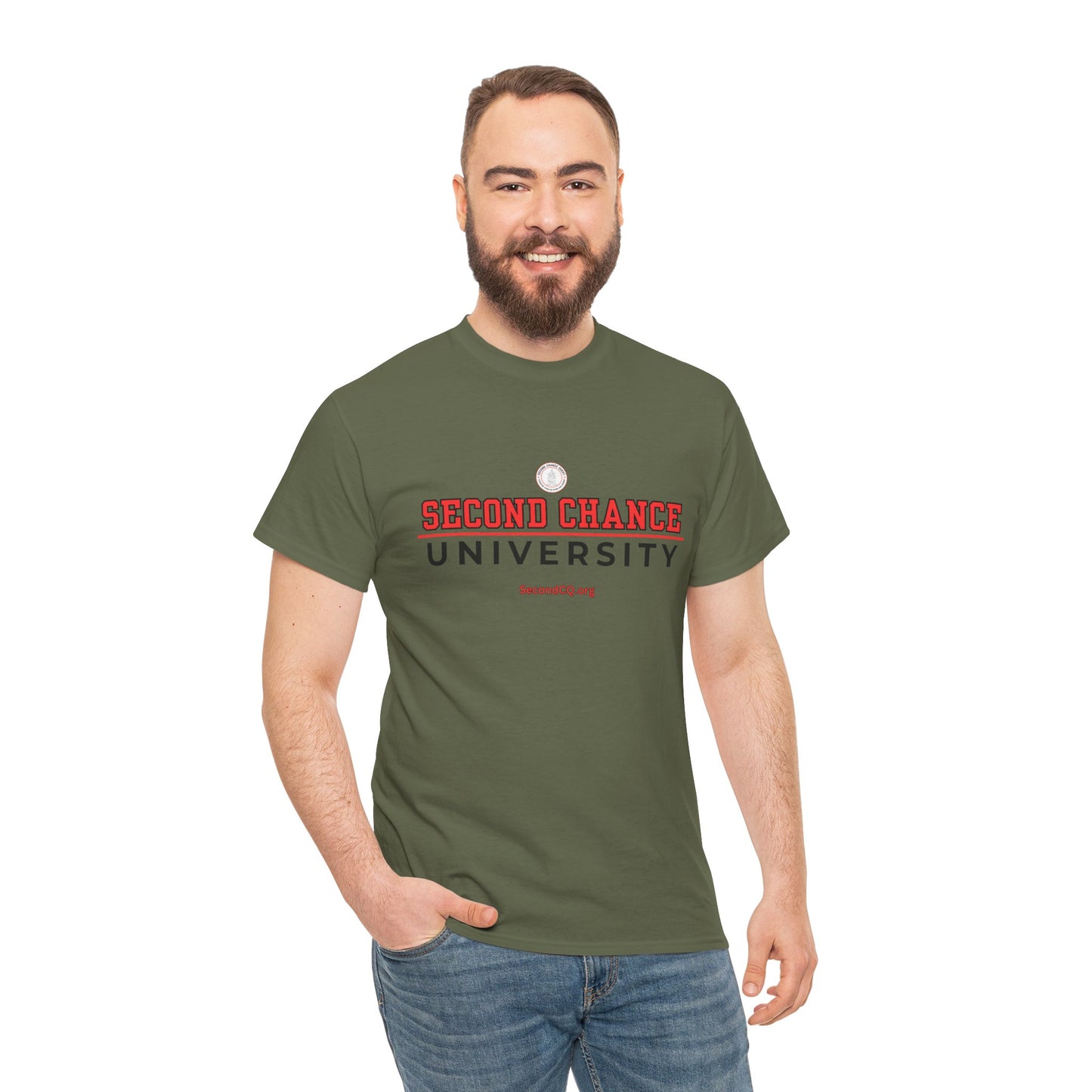 Second Chance University Unisex Tee - Dark Letters