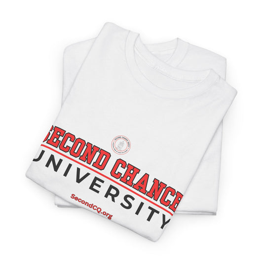 Second Chance University Unisex Tee - White