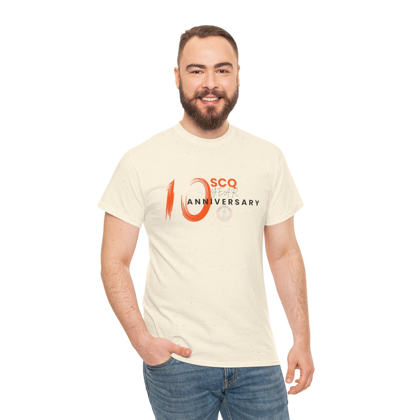 SCQ 10th Year Anniversary Unisex Tee - Dark Letters