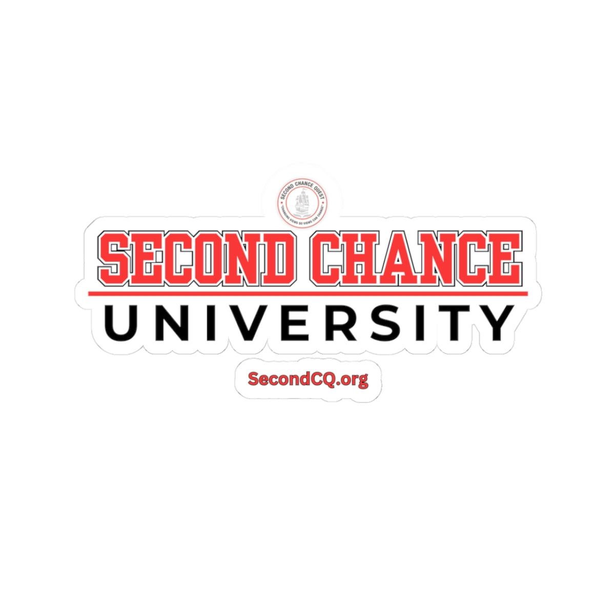 Second Chance University Stickers