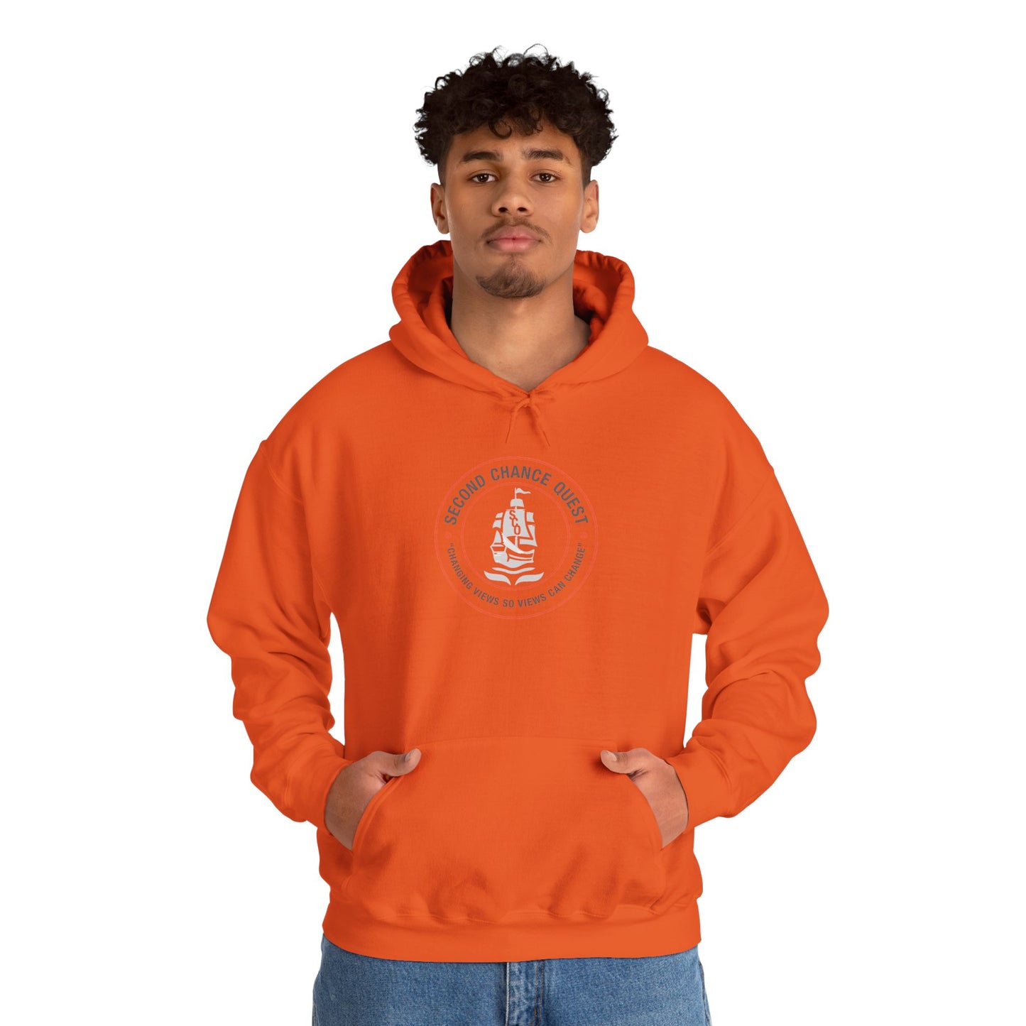 Second Chance Quest Logo Unisex Hooded Sweatshirt