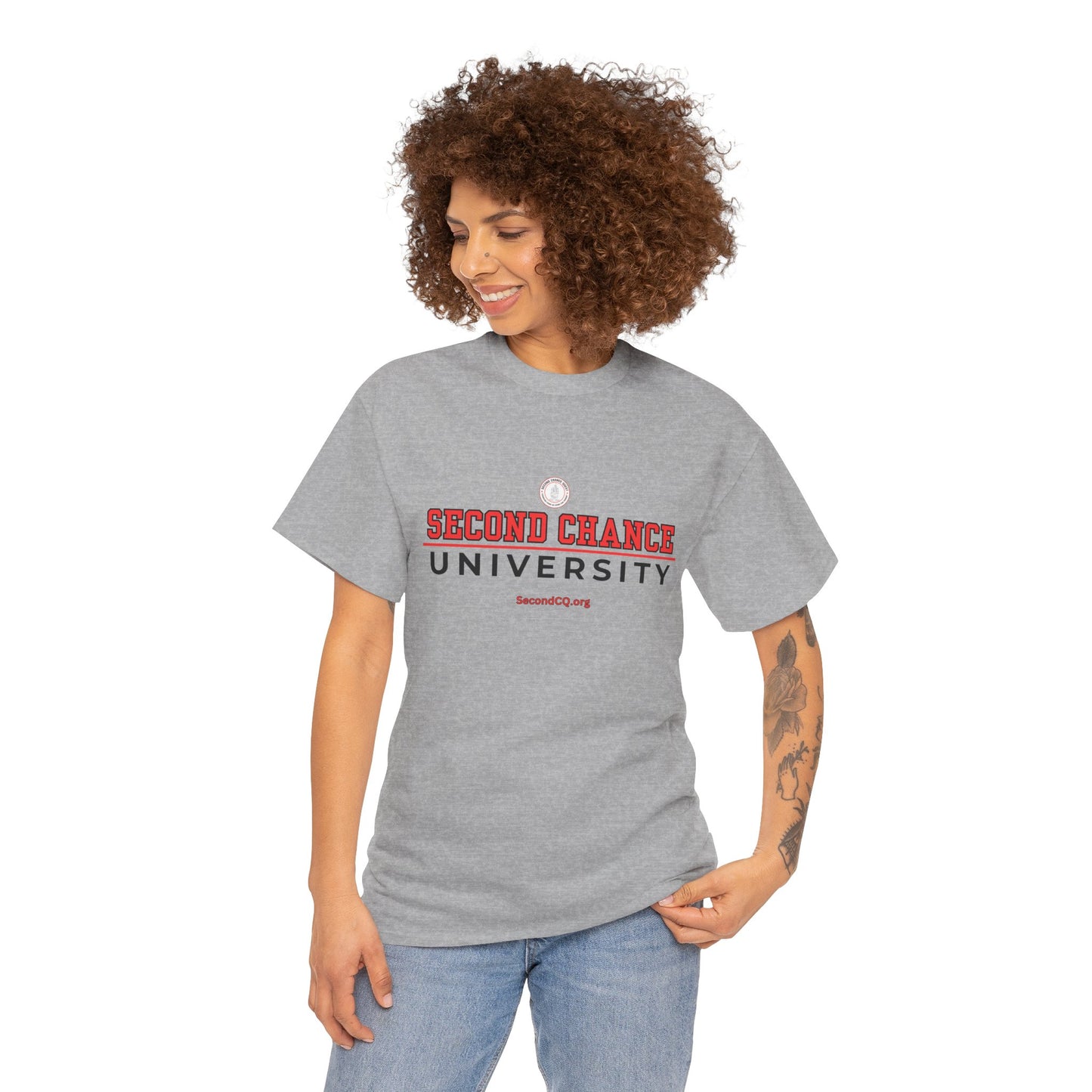 Second Chance University Unisex Tee - Dark Letters