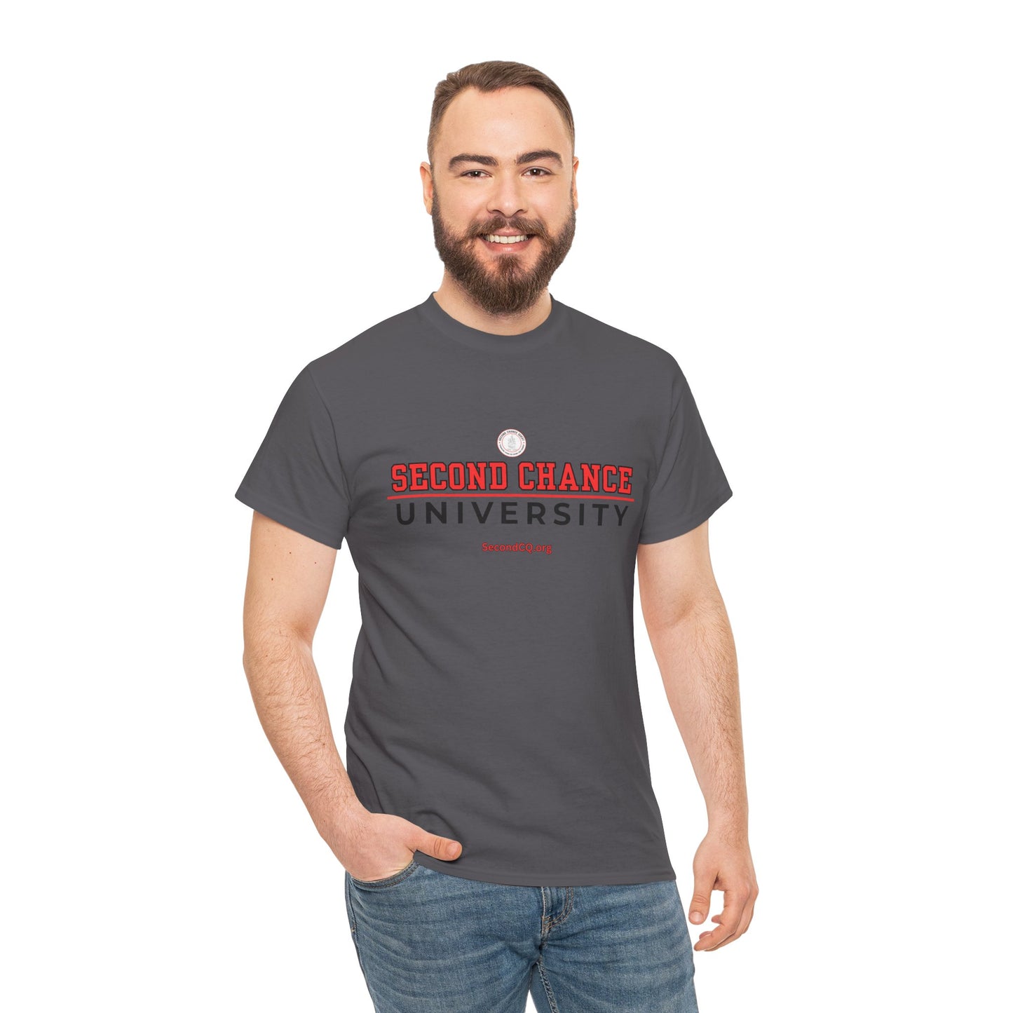 Second Chance University Unisex Tee - Dark Letters