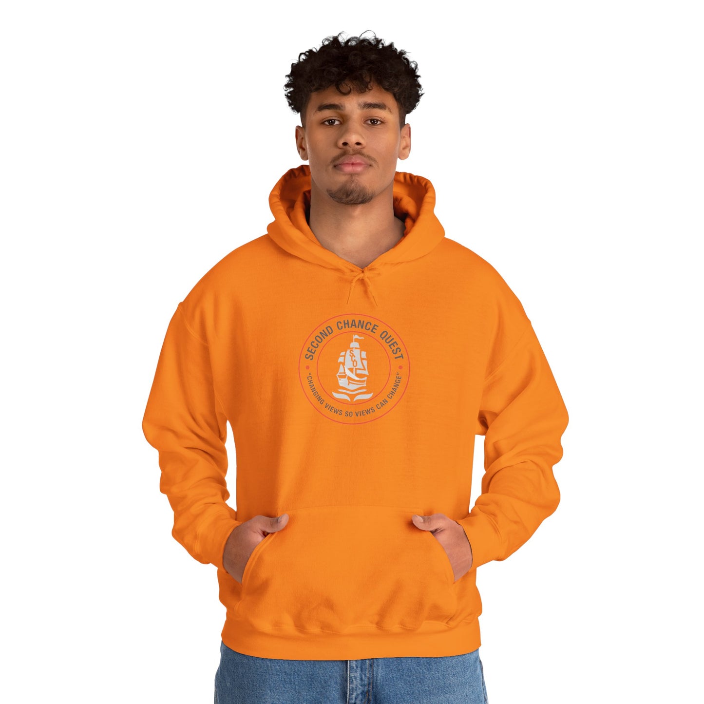 Second Chance Quest Logo Unisex Hooded Sweatshirt