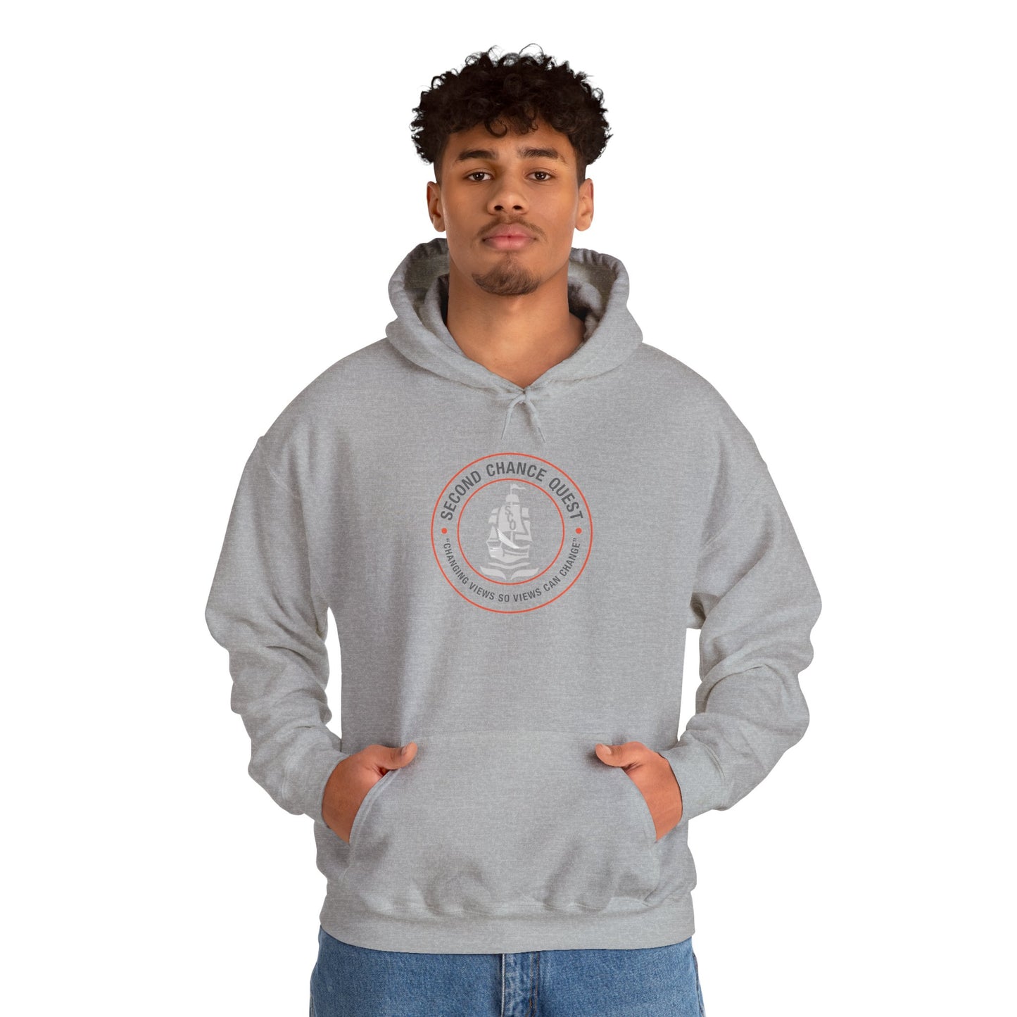 Second Chance Quest Logo Unisex Hooded Sweatshirt