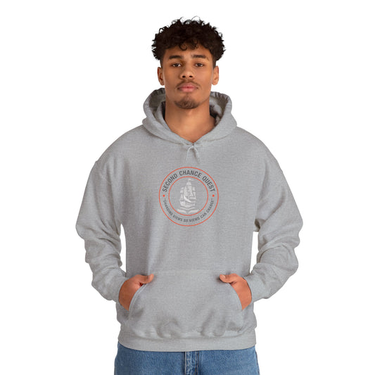 Second Chance Quest Logo Unisex Hooded Sweatshirt