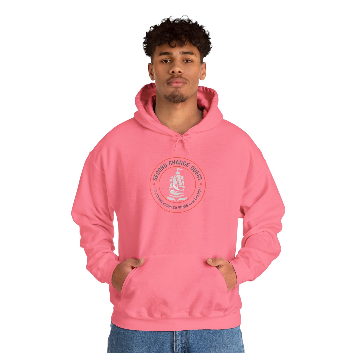 Second Chance Quest Logo Unisex Hooded Sweatshirt
