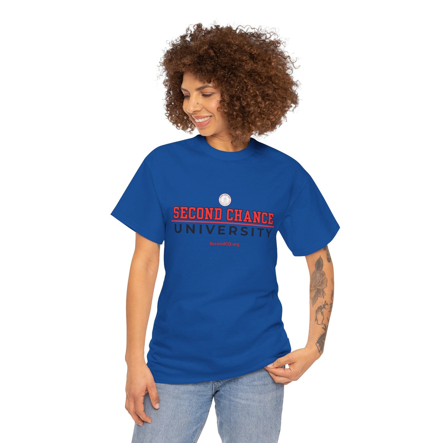 Second Chance University Unisex Tee - Dark Letters