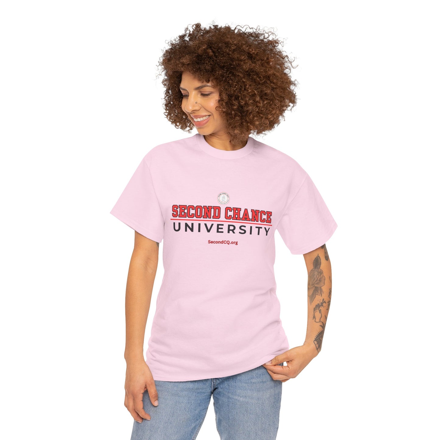 Second Chance University Unisex Tee - Dark Letters