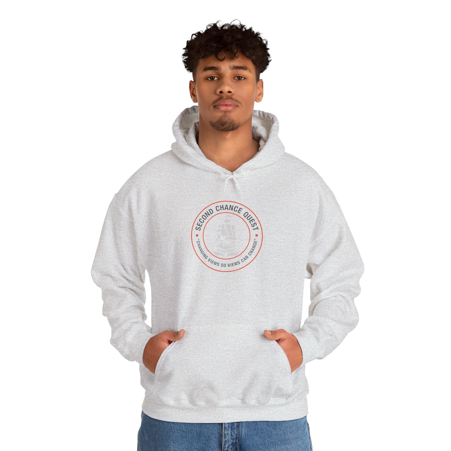 Second Chance Quest Logo Unisex Hooded Sweatshirt