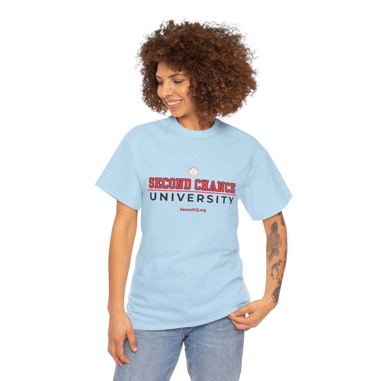 Second Chance University Unisex Tee - Dark Letters