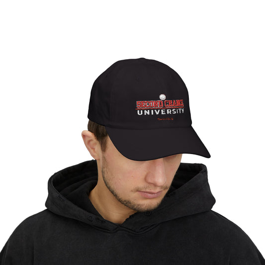 Second Chance University Cap - Black