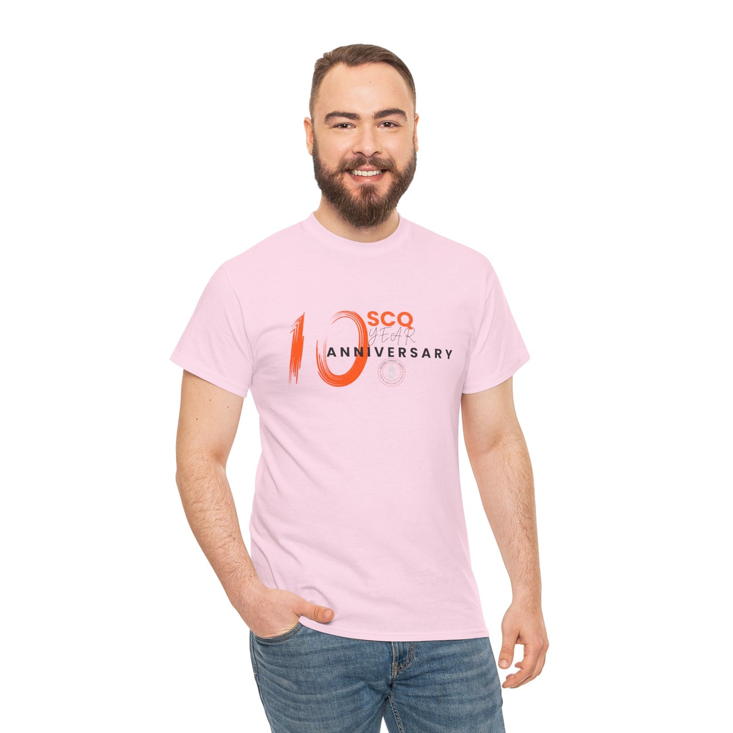 SCQ 10th Year Anniversary Unisex Tee - Dark Letters