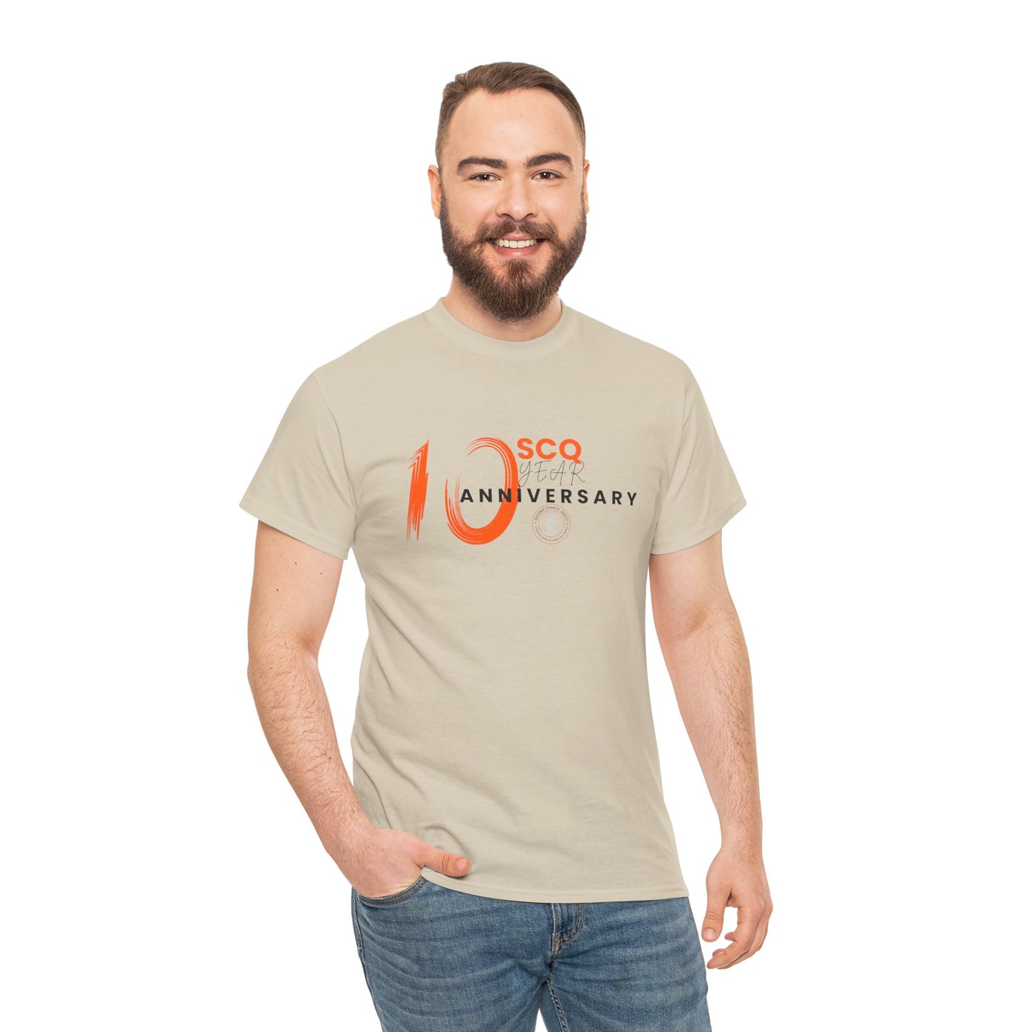 SCQ 10th Year Anniversary Unisex Tee - Dark Letters